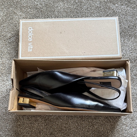 Dolce Vita Black Women's Flats byanca - Picture 4 of 5